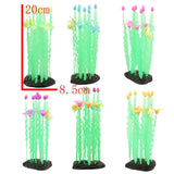 Maxbell Maxbell Artificial Plant Seaweed Fish Tank Aquarium Ornament Water Yard Decor Green