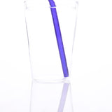 4x Straight Straw Milk Tea Drinking Juice Cold Drink Pipe Party Table Blue