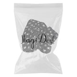 Maxbell Maxbell Warm Black Fleece Blanket Pet Dog Paw Print Pattern Soft Bed Mat--S
