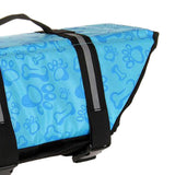 Maxbell Maxbell Dog Aquatic Reflective Preserver Safety Float Vest Saver Life Jacket Blue S