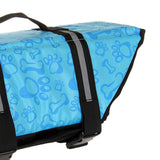 Maxbell Maxbell Dog Aquatic Reflective Preserver Safety Float Vest Saver Life Jacket Blue XL