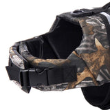 Maxbell Maxbell Dog Aquatic Reflective Preserver Safety Float Vest Saver Life Jacket Camo XL