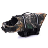 Maxbell Maxbell Dog Aquatic Reflective Preserver Safety Float Vest Saver Life Jacket Camo XL