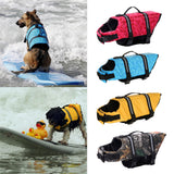 Maxbell Maxbell Dog Aquatic Reflective Preserver Safety Float Vest Saver Life Jacket YLW L