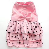 Maxbell Maxbell Dog Pet Puppy Female Princess Dress Clothes Costume Skirt Apparel Pink XL