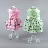Maxbell Maxbell Dog Pet Puppy Female Princess Dress Clothes Costume Skirt Apparel Pink XL