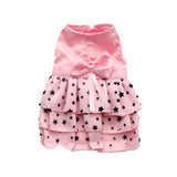 Maxbell Maxbell Dog Pet Puppy Female Princess Dress Clothes Costume Skirt Apparel Pink XL