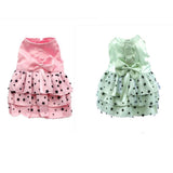 Maxbell Maxbell Dog Pet Puppy Female Princess Dress Clothes Costume Skirt Apparel Pink XL