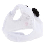 Maxbell Maxbell Cartoon Fleece Hat for Pet Dog Cute Panda Pattern Puppy Teddy Costume Cap--S