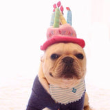 Maxbell Maxbell Small Dog Pet Cat Happy Birthday Party Candle Cute Cap Hat Custome Cosplay