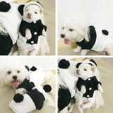 Maxbell Maxbell Dog Jumpsuit Winter Hoodie Puppy Cat Jumper Warm Clothes Outfit Costume S