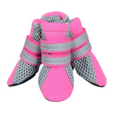 Maxbell Maxbell Pet Dog Boots Water Repellent Anti-Slip Protective Boots Shoes Pink L
