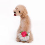 Maxbell Maxbell Pet Dog Puppy Female Sanitary Clothes Physiological Shorts Diaper Blue XL