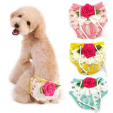 Maxbell Maxbell Pet Dog Puppy Female Sanitary Clothes Physiological Shorts Diaper Pink M