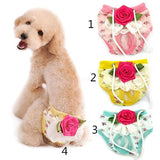Maxbell Maxbell Pet Dog Puppy Female Sanitary Clothes Physiological Shorts Diaper Pink M