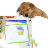 Maxbell Maxbell Pet Dog Cat Mat Kennel Puppy Soccer Football Game Pad Bed Cushion Blue S