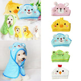 Maxbell Maxbell Pet Dog Cat Bear Design Puppy Bath Towel Bathrobes Pajamas Blanket Blue S