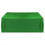 Maxbell 57'' Tablecloth Table Cover Square Satin Banquet Wedding Party Decor-Green - Aladdin Shoppers