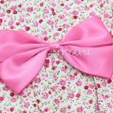 Maxbell Maxbell Pet Dog Dress Skirt Cat Bow Princess Clothes Apparel Female Costume Blue XL
