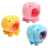 Maxbell Maxbell Octopus Shape Rat Hamster Bird Squirrel Warm Soft Bed Pet Toy House Pink