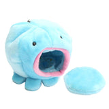 Maxbell Maxbell Octopus Shape Rat Hamster Bird Squirrel Warm Soft Bed Pet Toy House Blue