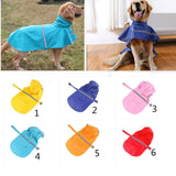 Maxbell Maxbell Reflective Dog Rain Coat Jacket Hooded Rainwear Poncho Slicker SM Yellow
