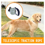 Maxbell Maxbell Pet Dog Automatic Leash Lead Extending Retractable Walking Lead 5M Skull