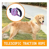 Maxbell Maxbell Pet Dog Automatic Lead Leash Retractable Walking Lead 5M Red Camouflage