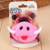 Puppy Pet Dog Giggle Treat Training Chew Sound Activity Squeaky Toys Pig