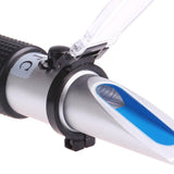 Maxbell Maxbell Imported Aluminium 0-10% Hydrometer ATC Salinity Refractometer For Aquarium Fish Tank
