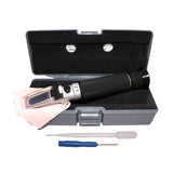 Maxbell Maxbell Imported Aluminium 0-10% Hydrometer ATC Salinity Refractometer For Aquarium Fish Tank