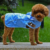 Maxbell Maxbell Dog Pet Outdoor Winter Warm Waterproof Raincoat Jacket Clothes Blue S