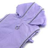 Maxbell Maxbell Dog Pet Outdoor Winter Warm Waterproof Raincoat Jacket Clothes Purple XS