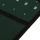 Maxbell 2 Pcs Pocket Canvas Spanner Wrench Tool Roll Up Storage Bags Organizer Case