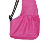 Maxbell Maxbell Pet Dog Cat Puppy Sling Single-Shoulder Bag Carrier Holder Tote Rose Red S