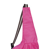 Maxbell Maxbell Pet Dog Cat Puppy Sling Single-Shoulder Bag Carrier Holder Tote Rose Red S