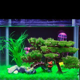 Maxbell Maxbell Aquarium Ornaments Artificial Fake Plant Plastic Pine Tree for Rockery Fish Tank Decor