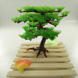 Maxbell Maxbell Aquarium Ornaments Artificial Fake Plant Plastic Pine Tree for Rockery Fish Tank Decor