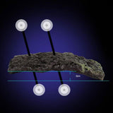 Maxbell Maxbell Artificial Resin Gentle Slope Float Island Reptile Play Plat Terrarium Decor