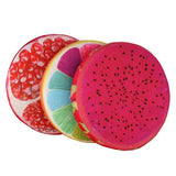 3D Fruit Print Cushion Home Chair Car Seat Back Pad Sofa Throw Pillow-Litchi