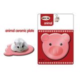 Maxbell Maxbell Summer Pet Mat for Hamster Ferret Cooling Bed Pig Pattern Relaxing Plate