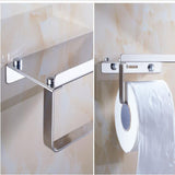 Maxbell Stainless Steel Bathroom Towel Toilet Paper Phone Holder Storage Tissue Hanger