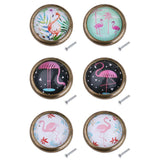 Maxbell Retro Door Dresser Drawer Cabinet Cupboard Pull Knob Handle Decor Flamingo#2 - Aladdin Shoppers