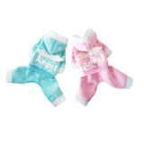 Maxbell Maxbell Pet Dog Cat Puppy Clothes Angel Hoodie Jumpsuit Coat Jacket Apparel Blue L