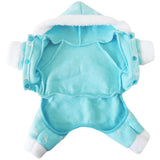 Maxbell Maxbell Pet Dog Cat Puppy Clothes Angel Hoodie Jumpsuit Coat Jacket Apparel Blue L