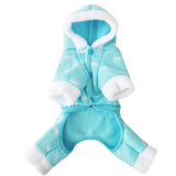 Maxbell Maxbell Pet Dog Cat Puppy Clothes Angel Hoodie Jumpsuit Coat Jacket Apparel Blue L