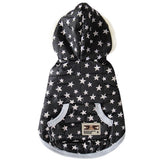 Maxbell Maxbell Pet Dogs Winter Warm Hoodies Jacket Coat Cats Vest Clothes Costume Star L