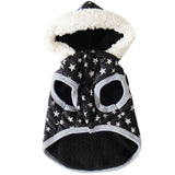 Maxbell Maxbell Pet Dogs Winter Warm Hoodies Jacket Coat Cats Vest Clothes Costume Star L