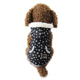 Maxbell Maxbell Pet Dogs Winter Warm Hoodies Jacket Coat Cats Vest Clothes Costume Star L