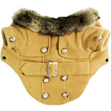 Maxbell Maxbell Puppy Pet Dog Cat Winter Thick Warm Winter Coat Jacket Clothes Apricot M